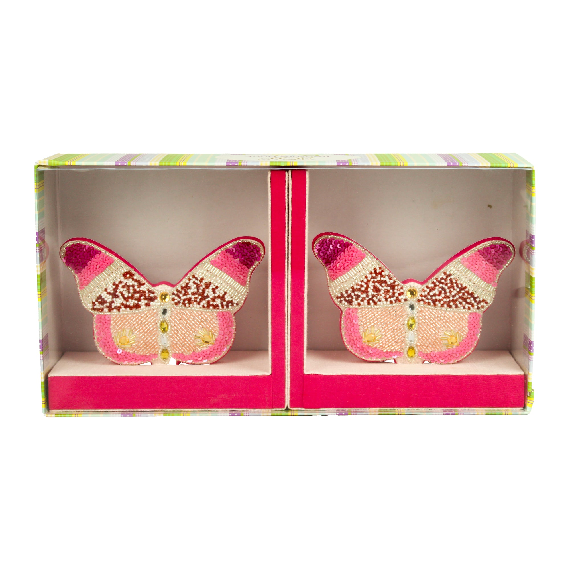 Butterfly Design Bookends (Set of 2 Pieces)